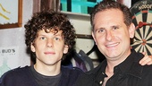 Jesse Eisenberg and Remy Auberjonois play brothers who don't quite see eye to eye in Asuncion. 