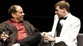 Andrew Polk, Evan Johnson and Adam Trese in Burning.