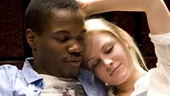 Stephen Tyrone Williams and Larisa Polonsky in Burning.