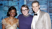Montego Glover and Adam Pascal share a parting shot with two-time Tony winner Matthew Broderick. We can’t wait to see Broderick back on stage in spring 2012 in Nice Work If You Can Get It. 