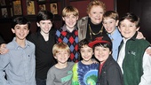 <i>Billy Elliot</i> Third Anniversary – Carole Shelley and the boys of <i>Billy Elliot</i>