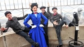 Steffanie Leigh and her co-stars step in time for a fantastic photo op on top of the Empire State Building. Happy fifth anniversary, Mary Poppins!