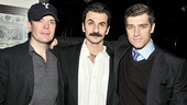Spy vs. spy vs. spy: Jefferson Mays, Michael Aronov and Jeremy Davidson go head to head in Blood and Gifts as reps of England, Russia and America, respectively. 