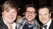 <i>Bonnie & Clyde</i> opening night – Rob Evan – Christopher Seiber – Tad Wilson 
