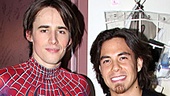 Apolo Anton Ohno Backstage at Spider-man - Apolo Anton Ohno – Reeve Carney