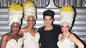 Adam Lambert enjoys the celebration at Priscilla Queen of the Desert. Get your tickets now to join the glitzy and glamorous party happening nightly at the Palace Theatre!  