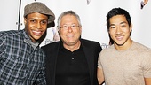 Newsies- Ephraim M. Sykes, composer Alan Menken and Alex Wong
