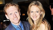Tony nominee Marin Ireland (Reasons to Be Pretty) is proud to support her boyfriend Scott Shepherd on opening night.