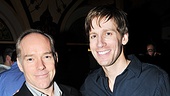 Cast members Michael Winther and Andrew Samonsky share a party pic.
