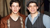 Newsies - Nick Jonas Visit – Nick Jonas – Jeremy Jordan