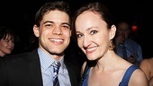 Melissa van der Schyff is thrilled to reunite with her former Bonnie and Clyde co-star Jeremy Jordan on opening night.