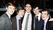 Newsies – Opening Night – Brendon Stimson – Ryan Breslin – Ben Fankhauser – Jack Scott – Evan Kasprzak