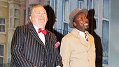 One Man, Two Guvnors opening night – Martyn Ellis – Trevor Laird 
