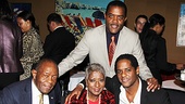 A Streetcar Named Desire opening night – Blair Underwood and family 