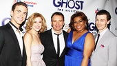 Ghost Opening Night – Richard Fleeshman – Caissie Levy – Matthew Warchus – Da’Vine Joy Randolph – Bryce Pinkham 