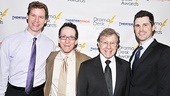 Drama Desk Reception – Kevin Earley –Larry Hochman- Maury Yeston- Matthew Cavenaugh 