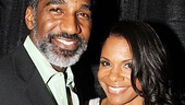 Norm Lewis congratulates his Porgy and Bess co-star Audra McDonald on her Distinguished Performance Award!