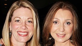 Passion alums reunite! Nominee Marin Mazzie (Carrie) and presenter Donna Murphy, who will soon star in Into the Woods in Central Park, enjoy the exciting day together.