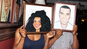 Norm Lewis portrait at Sardi’s – Audra McDonald – David Alan Grier