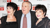Dramatists Guild Fund honoree John Kander poses with two of the greatest interpreters of his songs, Chita Rivera and Liza Minnelli.
