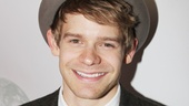 Andrew Keenan-Bolger is on hand to support his Newsies co-star Jeremy Jordan.