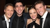2012 Tony Awards – O&M After Party – Nathan Johnson – Max Crumm – Laura Osnes – Claybourne Elder