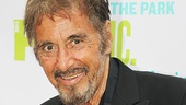 Let’s begin our coverage of the Public Theater’s Central Park gala with the arrival of the evening’s honored guest: Al Pacino!