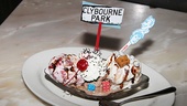 The Clybourne Park Neapolitan Sundae looks almost too good to eat....