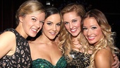 Girl power! Bring It On’s Kate Rockwell, Janet Krupin,  Taylor Louderman and Elle McLemore are one fab foursome.