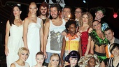 The cast of Spiegelworld’s  Empire surrounds Perez Hilton for one final photo. Check out the show before the circus leaves town on September 2.