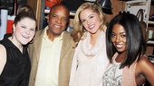 Leading lady trio Ryann Redmond, Taylor Louderman and Adrienne Warren meet Gordy — the man, the myth, the mogul!