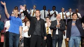 ‘Book of Mormon’ LA Opening—Matt Stone—Trey Parker—Casey Nicholaw—Robert Lopez
