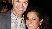 Hairspray alums Andrew Rannells and Marissa Jaret Winokur hang out! 