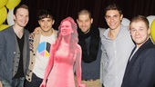 Carrie- Listening Party- Corey Boardman-Andy Mientus- Ben Thompson- Derek Klena- F. Michael Haynie