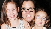 O’Donnell pulls in Once’s littlest stars, Eliza Holland Madore and Ripley Sobo, for a snapshot.