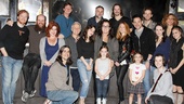 Rosie O’Donnell at ‘Once’ — Rosie O’Donnell — Cristin Milioti — Steve Kazee — Cast of ‘Once’