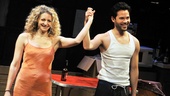 Marry Me a Little stars Lauren Molina and Jason Tam take their opening night bow.