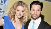 Boy, they clean up nice! Lauren Molina and Jason Tam get spiffed up for their opening night celebration.