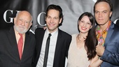 Grace stars Ed Asner, Paul Rudd, Kate Arrington and Michael Shannon beam after the performance.