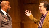 Reg E. Cathey as Pontius Pilate and Steve Mellor as Joseph in Heresy.
