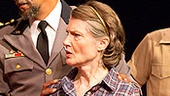Steve Mellor as Joseph, Reg E. Kathey as Pontius Pilate, Annette O’Toole as Mary and Tommy Crawford as Mark in Heresy.