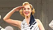 Rachel York as Reno Sweeney and the cast of the national tour of Anything Goes.