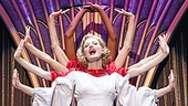 Rachel York as Reno Sweeney and the cast of the national tour of Anything Goes.