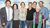 The cast gathers with director Gordon Edelstein, adapter Aaron Posner and the Potok family for a final photo. Check out their hard work and talent in My Name is Asher Lev, beginning November 8 at the Westside Theatre.