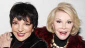 The Performers – preview opening – Liza Minnelli – Joan Rivers 