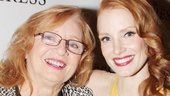 Jessica Chastain and her grandmother Marilyn look fabulous on the red carpet!