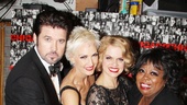 Classy stars Billy Ray Cyrus, Amra-Faye Wright, Amy Spanger and Carol Woods beam at the anniversary celebration.