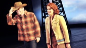 It’s opening night for Giant, the mega-sized Texan musical starring Brian d’Arcy James and Kate Baldwin.
