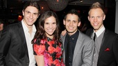 ‘A Christmas Story’ Opening Night — Derek Klena — Lindsay Mendez — Benj Pasek — Justin Paul
