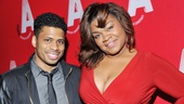 Sister Act star Chester Gregory supports his pal Da’Vine Joy Randolph on her opening night.
